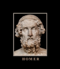 Marble bust of Homer, ca. 2nd - 1st c. BCE Roman copy from a now-lost Greek original. Source: Wikimedia Commons